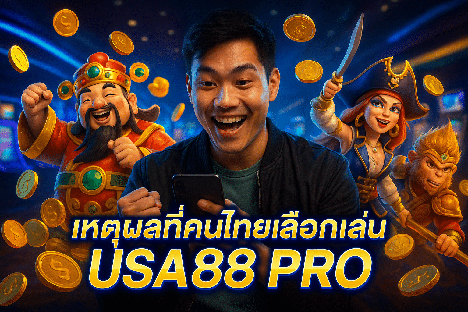 เหตุผลที่คนไทยเลือกเล่น USA88 PRO
