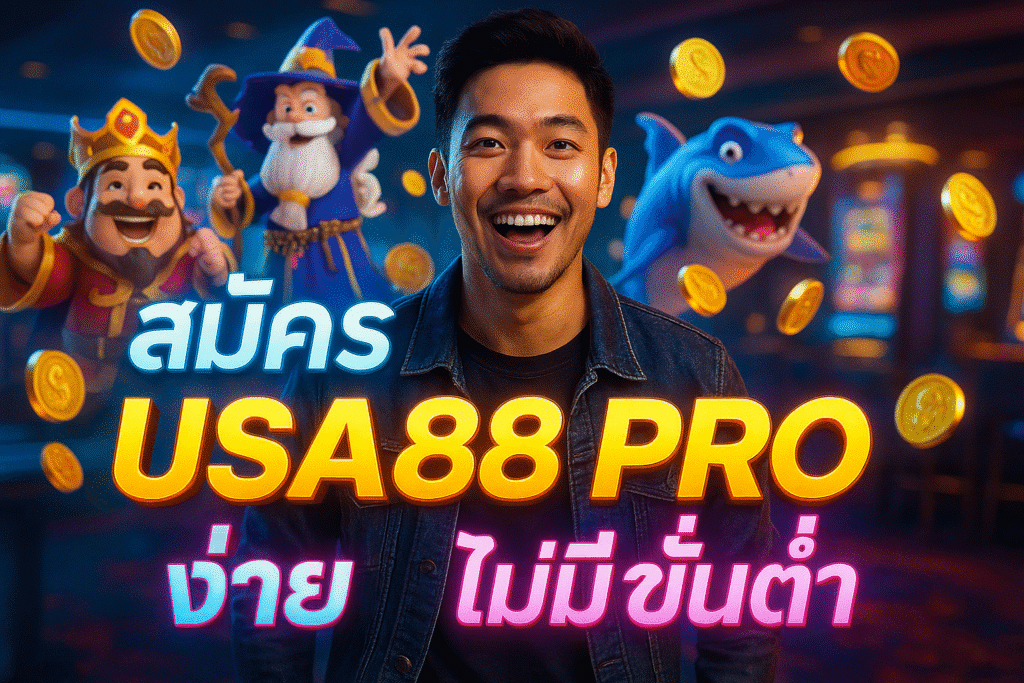 สมัครบาคาร่า USA88 PRO ง่าย ไม่มีขั้นต่ำ