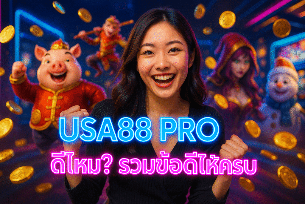 USA88 PRO ดีไหม? รวมข้อดีให้ครบ