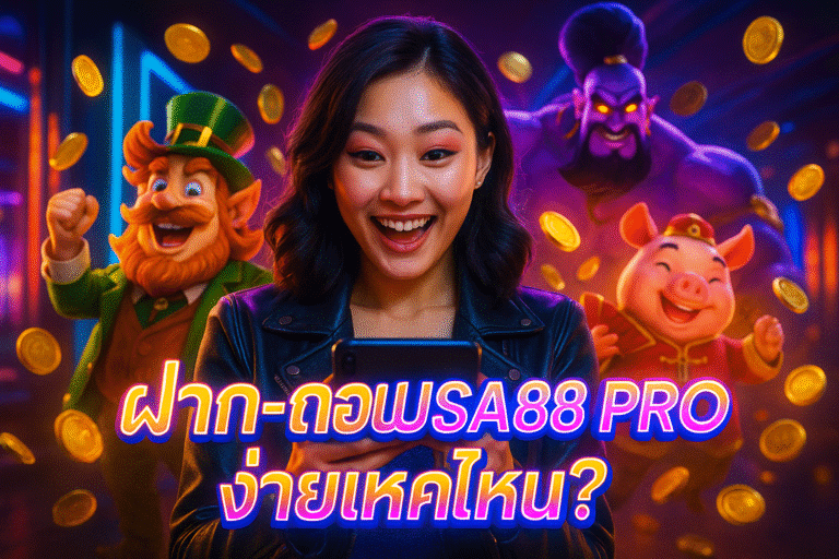ฝาก-ถอน USA88 PRO ง่ายแค่ไหน?