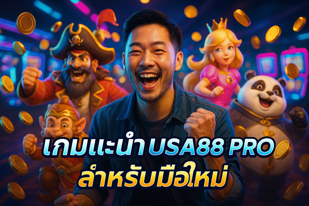 เกมแนะนำ USA88 PRO สำหรับมือใหม่