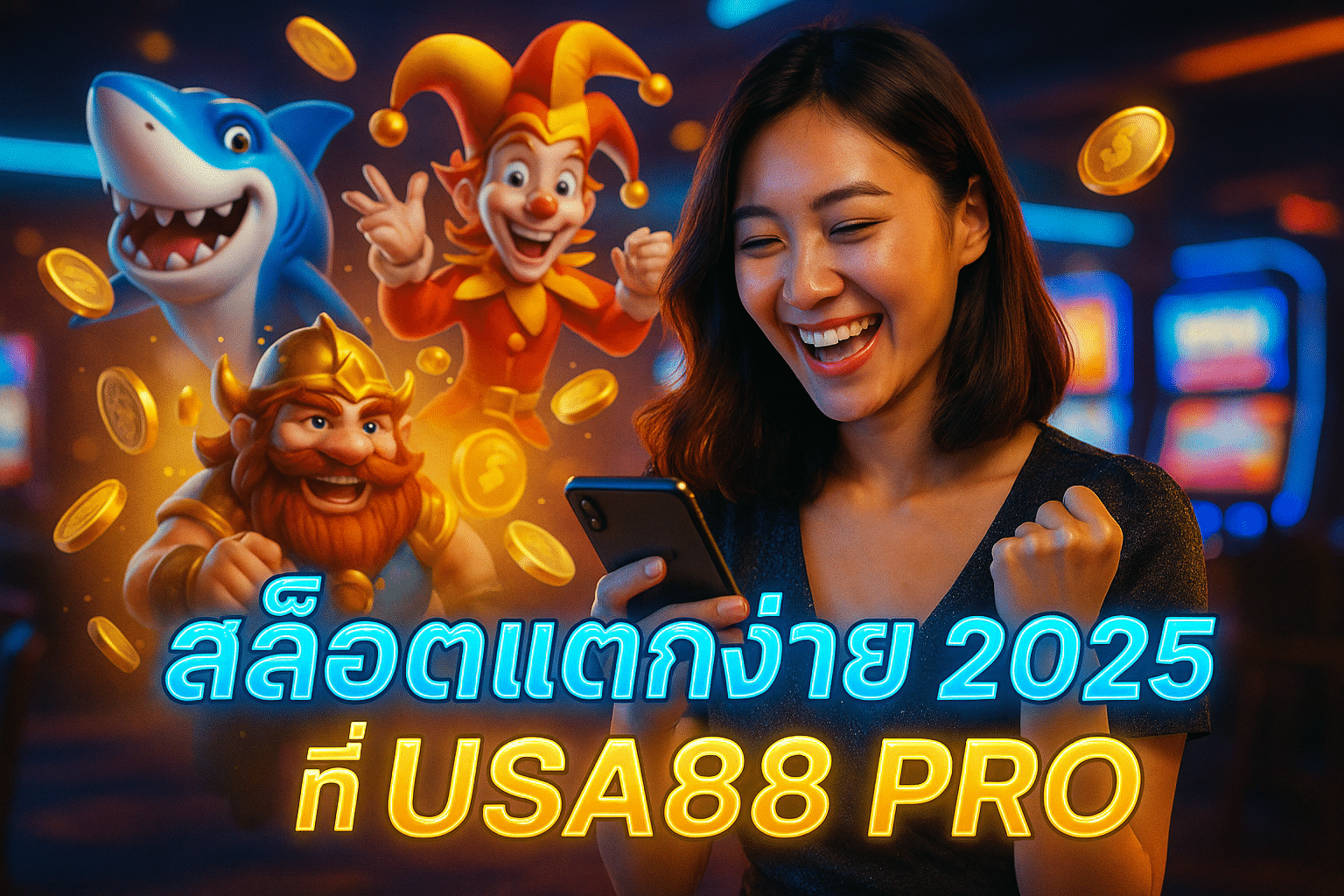 สล็อตแตกง่าย 2025 ที่ USA88 PRO