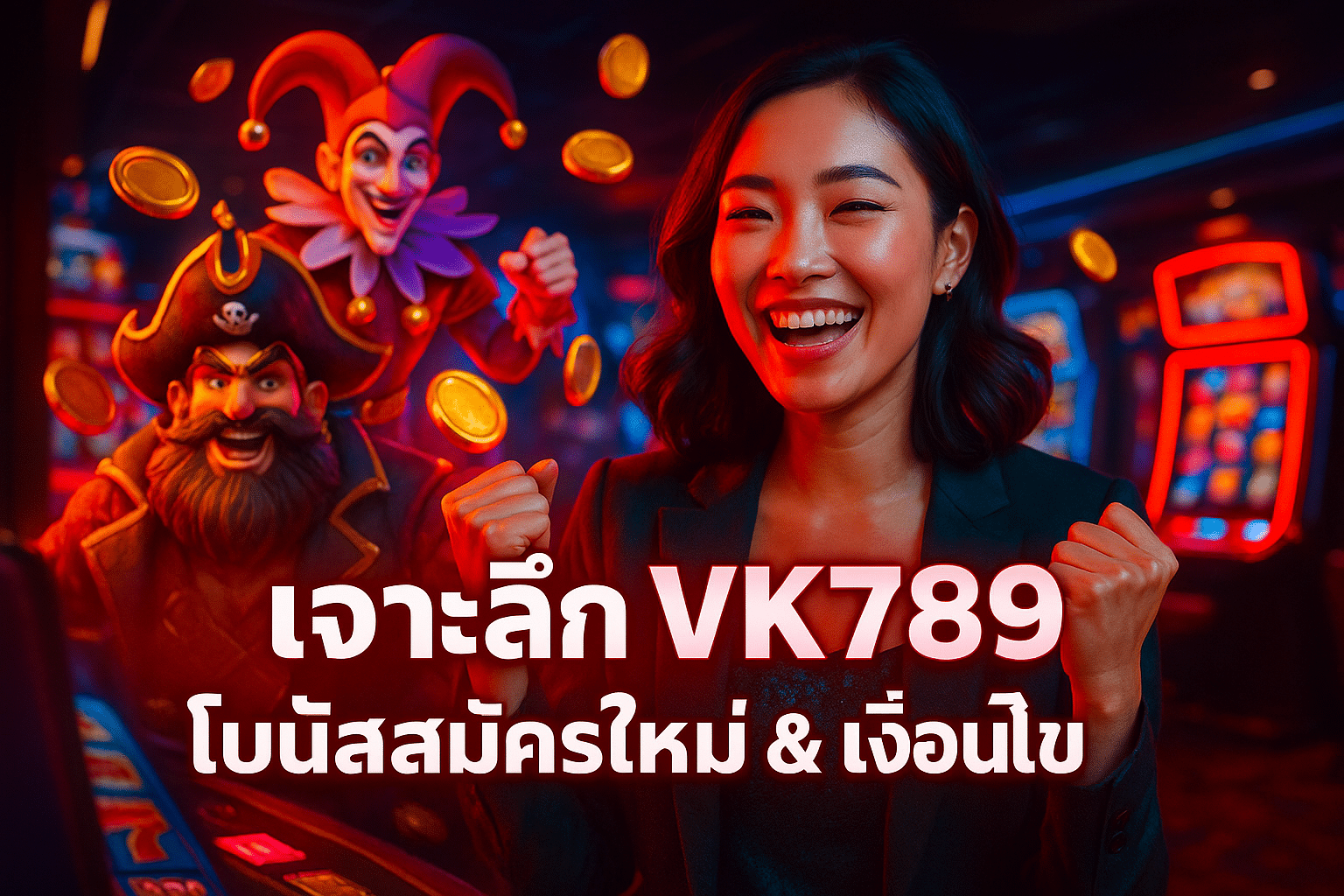 เจาะลึก VK789 โบนัสสมัครใหม่ & เงื่อนไข